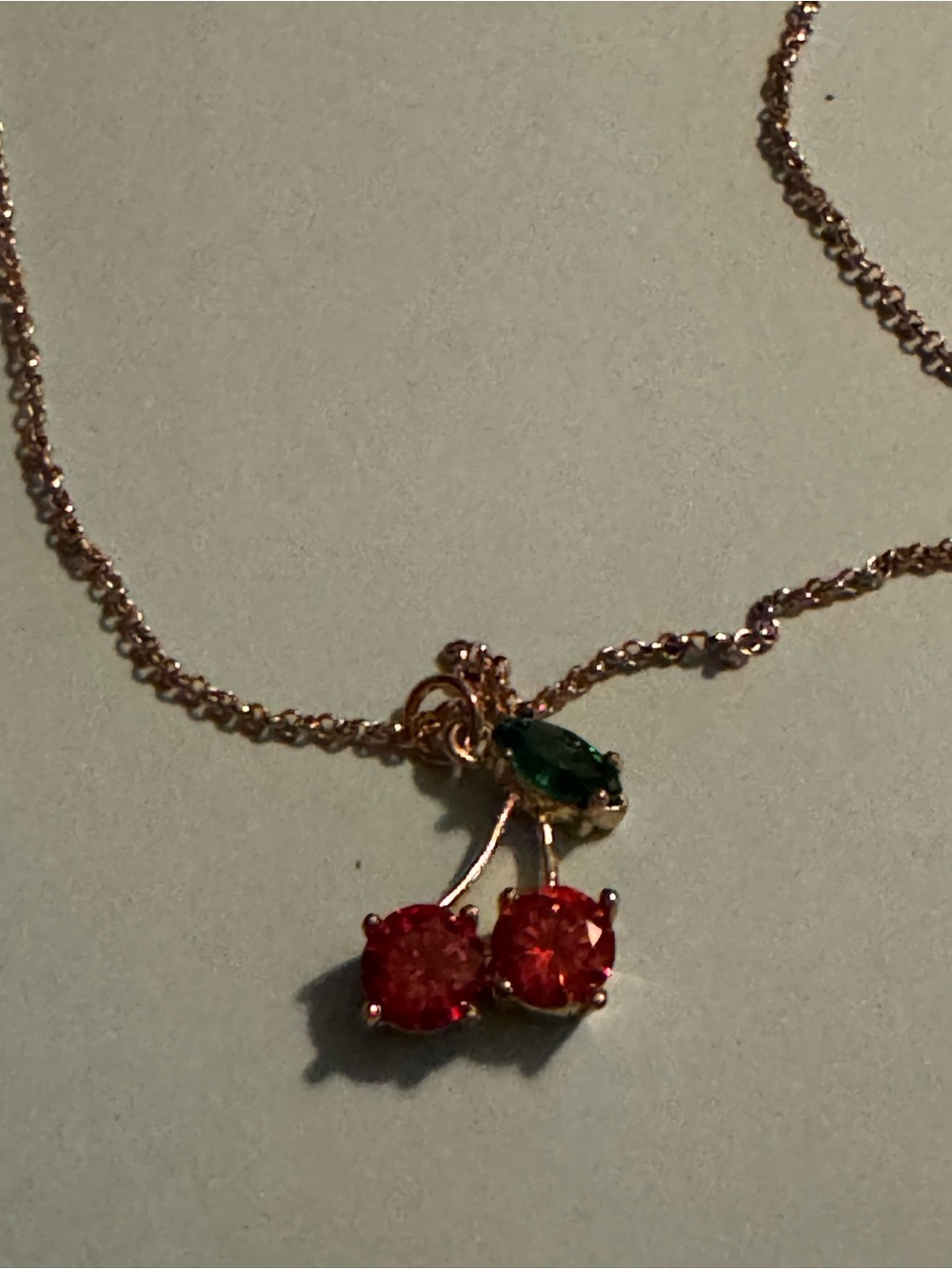Kate Spade New York Ma Cherie Cherry Mini Pendant Necklace & Earrings - Picture 5 of 7